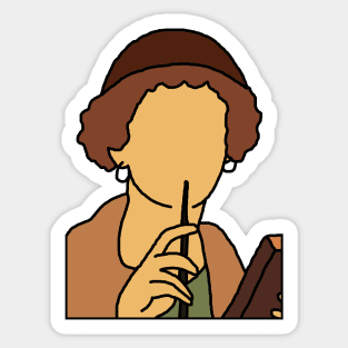 Sappho Illustration Sticker